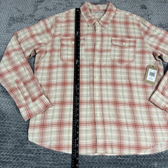 Frye and Co. Men’s Regular Fit Long Sleeve Plaid Button-Down Shirt Size XXL - Picture 7 of 12